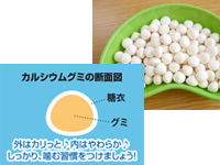カルシウムグミとは？